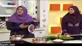 آشپزی ایرانی-عدس پلو   خانم جمشیدیان