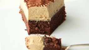 دسر-تهیه کیک قهوه موس 