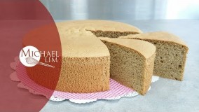 دسر-تهیه کیک اسفنجی قهوه لذیذ