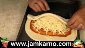 آشپزی مدرن-پیتزا رول جم پیتزا