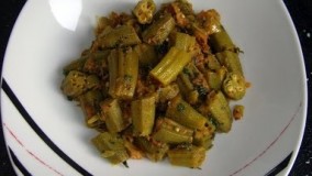 آشپزی ساده-خورشت بامیه ماسالا