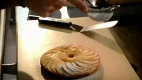 پخت کیک-تهیه تارت سیب و کارامل