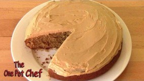 دسر-تهیه کیک قهوه لذیذ و مغذی