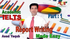 How to Write IELTS Academic Writing Task 1 Report Writing By Asad Yaqub
