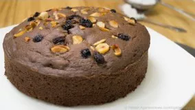 پخت کیک-کیک آسان- شکلاتی و بدون تخم مرغ