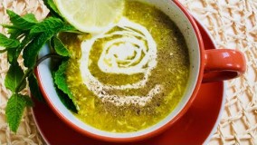 تهیه سوپ-سوپ مرغ و جوارى طرز تهيه سوپ