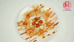 طرز تهیه فینگر فود سوسیس خورشیدی