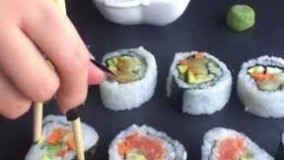  آموزش درست کردن سوشی -Hshk