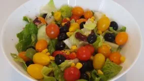 غذای رژیمی-تهیه سالاد مکزیکی 7