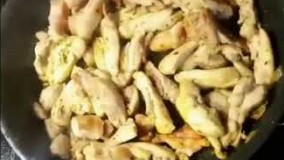 آشپزی با  مرغ-طرز تهیه مرغ خامه ای