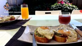 طرز تهیه میکس آواکادو و تخم مرغ - صبحانه سالم و خوشمزه سرشار از پروتئین و چربی‌های مفید برای بدن