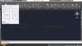 اموزش فرمان rotate در اتوکد(علی منتظری)