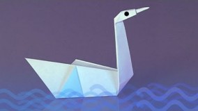 How to Make a paper Swan, origami