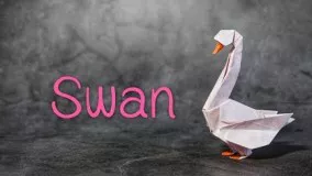 Origami Tutorial: Swan (Gen Hagiwara)｜Hello Malinda