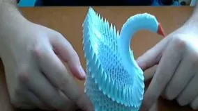 HOW TO MAKE 3D ORIGAMI SWAN  1 | DIY paper craft Swan | Razcapapercraft 4