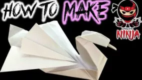 How to make: Origami Swan