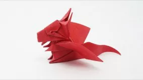 Origami Baby Dragon (Jo Nakashima)