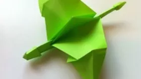 How to Make an Origami Dragon that Flies (Flaps)