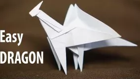 Origami easy Dragon tutorial - DIY (Henry Phạm)