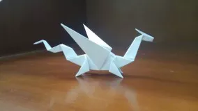 Origami Easy  Dragon - How To Make a paper dragon