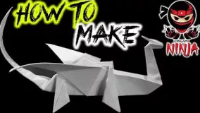 How To Fold: Origami Dragon