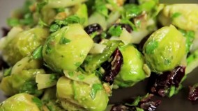 سالاد جوانه بروکسل | فیلم آشپزی