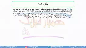 جلسه 33 فیزیک یازدهم-میدان الکتریکی 3 حل مثال 6 و تمرین 1- مدرس محمد پوررضا