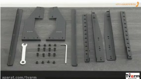 نصب پایه رومیزی تلویزیون