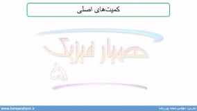 جلسه 8 فیزیک دهم- کمیت‌های اصلی و فرعی - مدرس محمد پوررضا