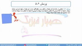 جلسه 69  فیزیک دوازدهم - قوانین حرکت نیوتون 6 - مدرس محمد پوررضا