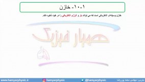 جلسه 68 فیزیک یازدهم - خازن 1 - مدرس محمد پوررضا