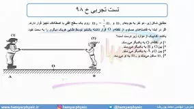 جلسه 75 فیزیک دوازدهم - قوانین حرکت نیوتون 12 و تست ریاضی خ 98 - محمد پوررضا