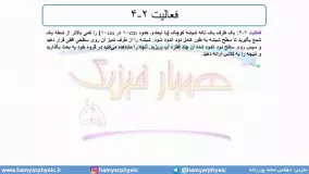 جلسه 57 فیزیک دهم - نیروهای بین مولکولی 4 - مدرس محمد پوررضا