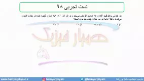 جلسه 82 فیزیک یازدهم - خازن 15 و تست تجربی 98- مدرس محمد پوررضا