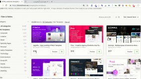 آموزش دانلود تمام قالب های HTML موجود در سایت تم فارست به همراه آخرین آپدیت!
