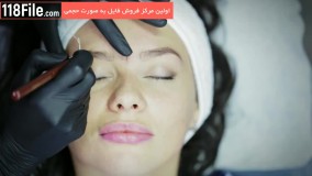آموزش تتو و هاشور ابرو بدون درد و خونریزی