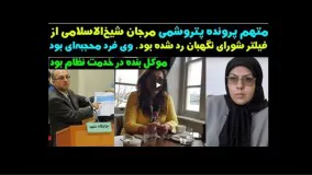 دفاع وکیل مرجان شیخ الاسلامی" موکلم بی گناه است و در راه نظام خدمت کرده"