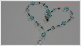 آموزش ساخت زیورآلات مهره ای- دستبند فانتزی