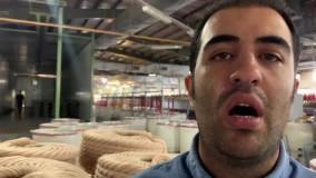 دستگاه کاردینگ در خط تولید نخ اکریلیک