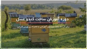 نحوه ساخت کندو عسل با امکاناتی ابتدایی