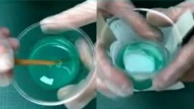 از بین بردن جباب رزین اپوکسی