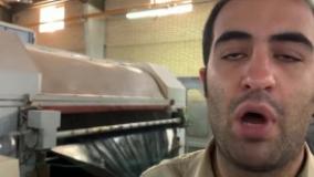 کنترل دستگاه کاردینگ در خط تولید نخ اکریلیک