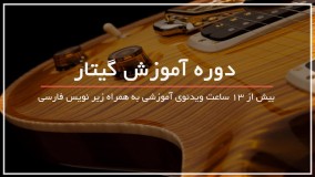 در گیتار زنی حرفه ای ترین باشید