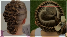 با بافت مو قلبی خودتو خوشگل تر کن