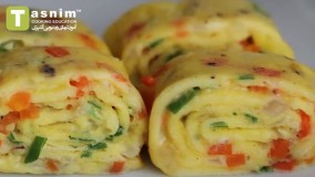 تخم مرغ رولی | فیلم آشپزی