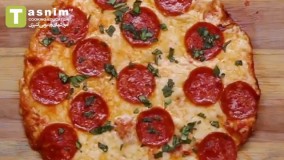پخت پیتزا در بیست دقیقه | فیلم آشپزی