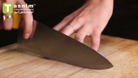 مهارت در استفاده از چاقو | فیلم آشپزی
