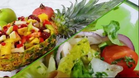 دو نوع سالاد مخصوص ماه مبارک رمضان | فیلم آشپزی