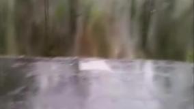 ????ریزش دیواره کانال انتقال آب