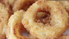 پیاز سوخاری حلقه ای | فیلم آشپزی